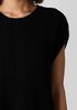 Cotton Fluff Crew Neck Vest