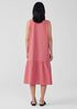 Organic Cotton Pucker Tiered Dress
