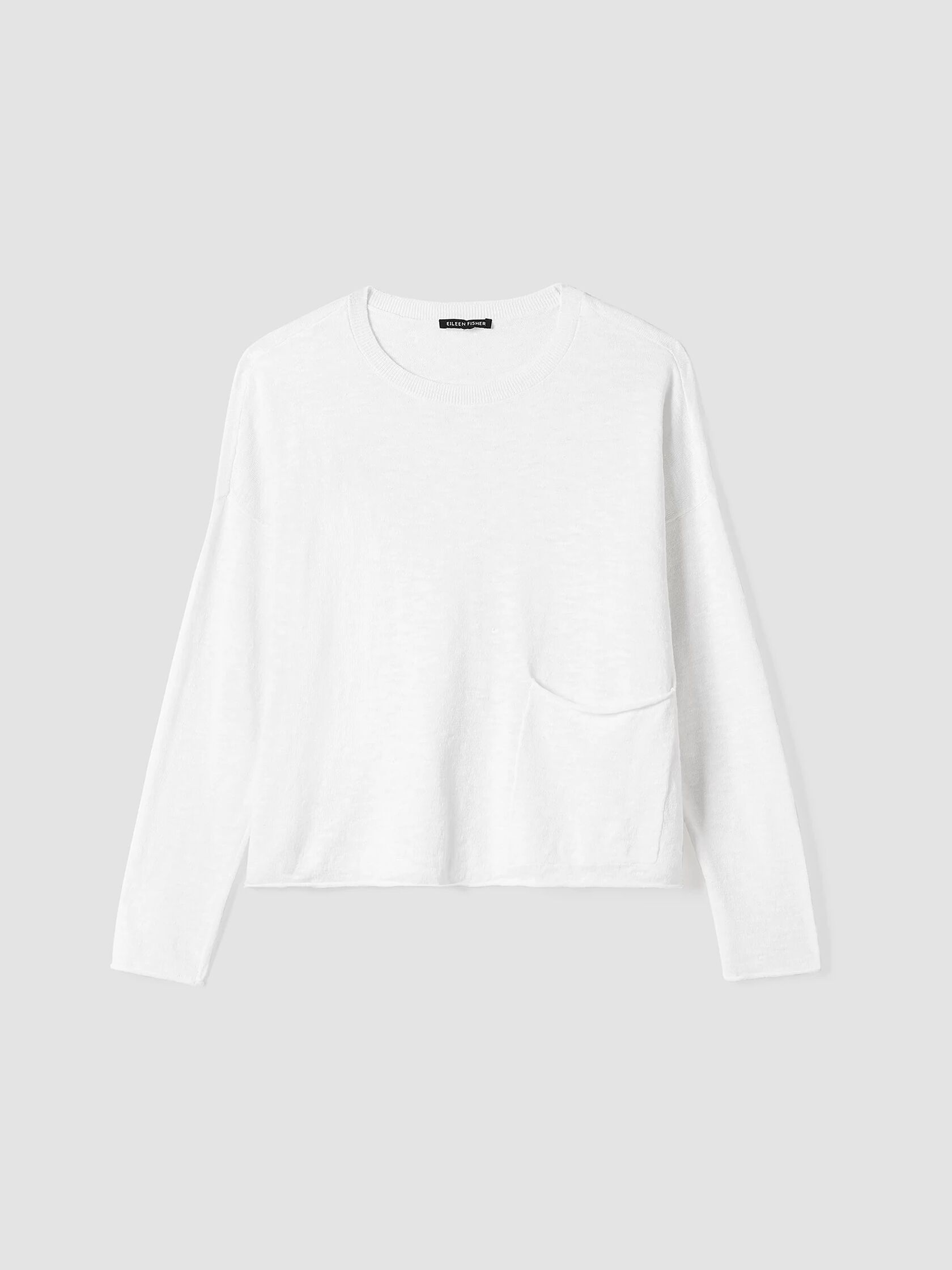 Organic Linen Cotton Slub Box-Top