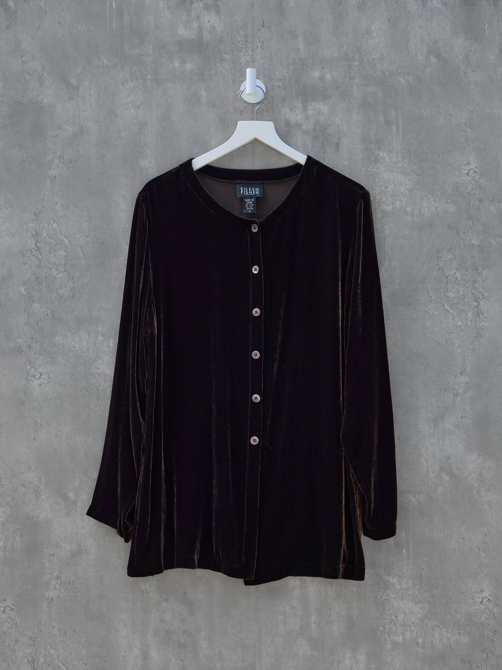 Renew Vintage Velvet Shirt, L