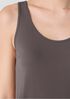 Stretch Silk Jersey Scoop Neck Tank