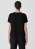 Organic Linen Jersey Crew Neck Tee