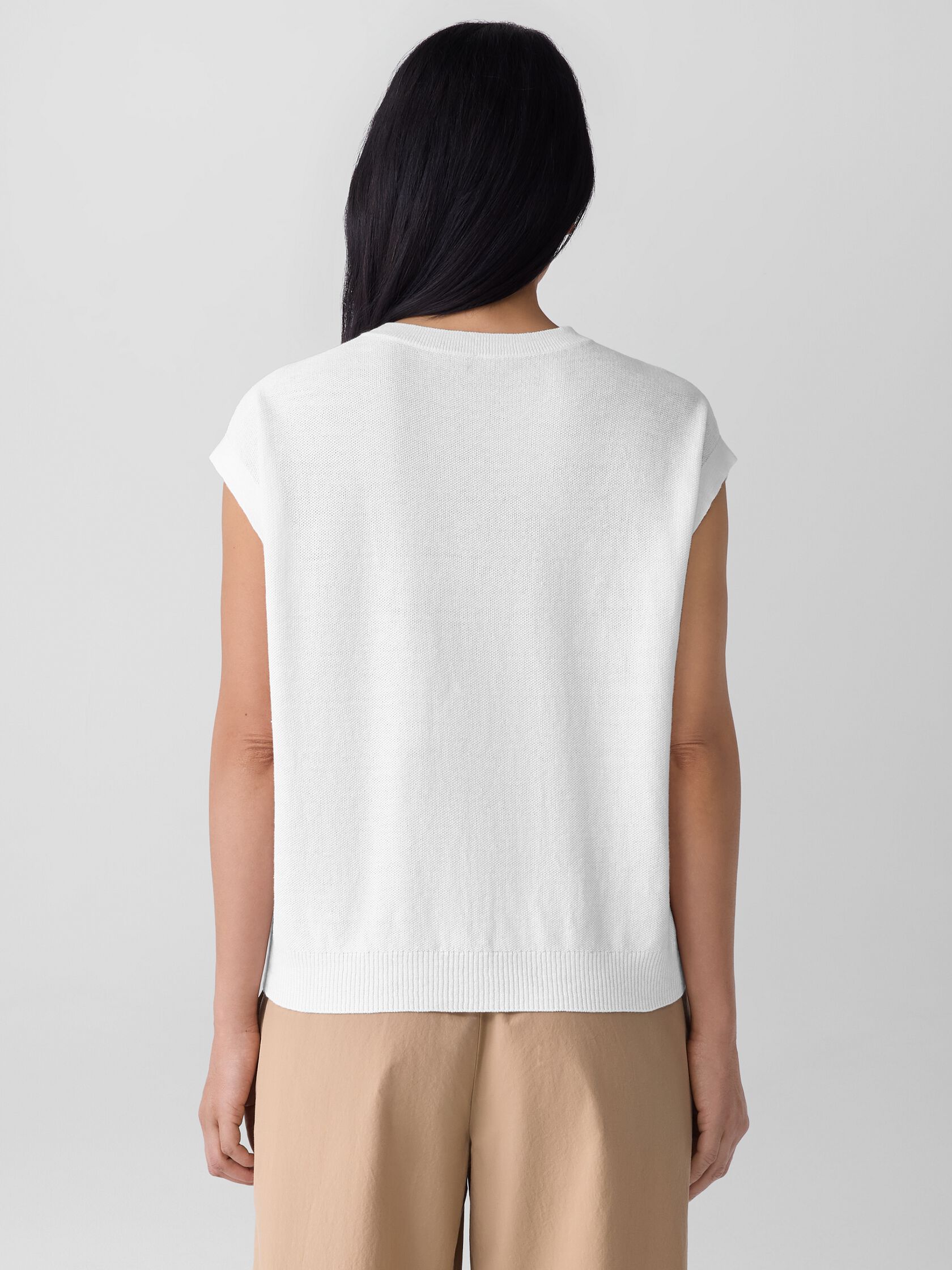 Organic Linen Cotton Vest