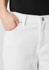 Garment-Dyed Organic Cotton Denim Cropped Jean
