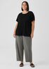 Organic Linen Jersey Crew Neck Tee
