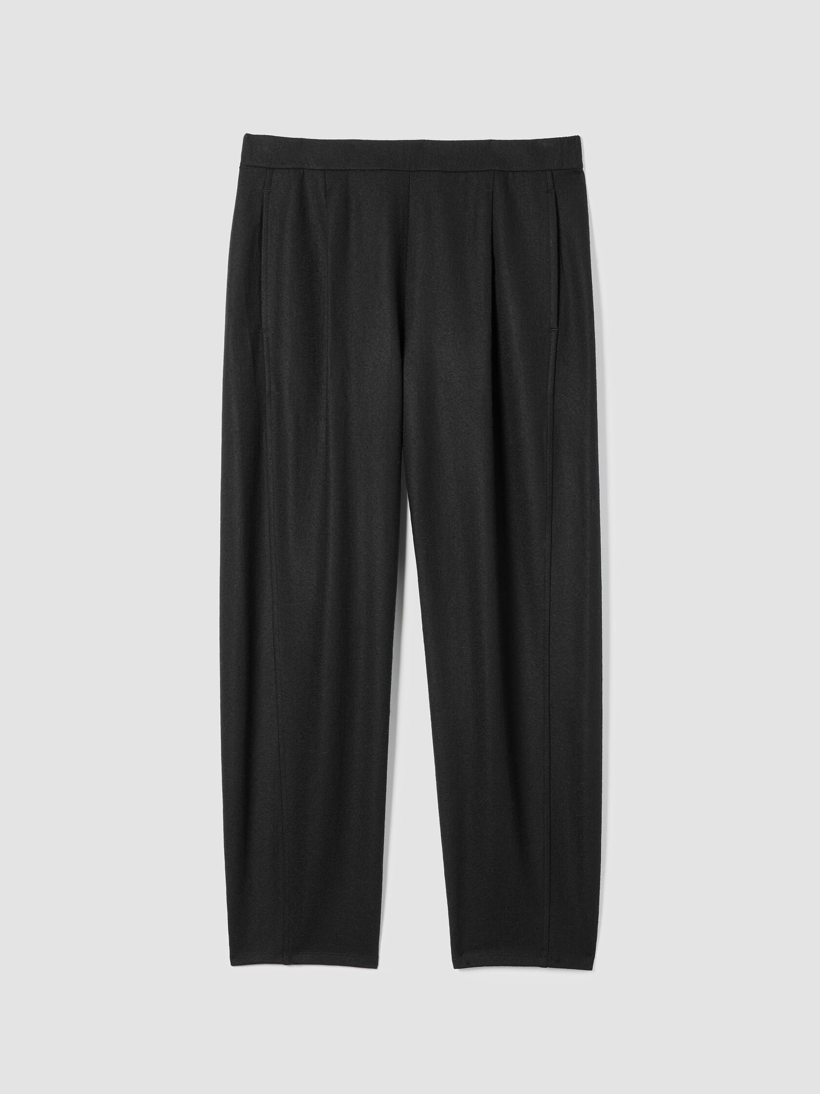 Felted Wool Jersey Lantern Pant in Regenerative Wool