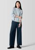 Cotton Fluff Rib Turtleneck Top