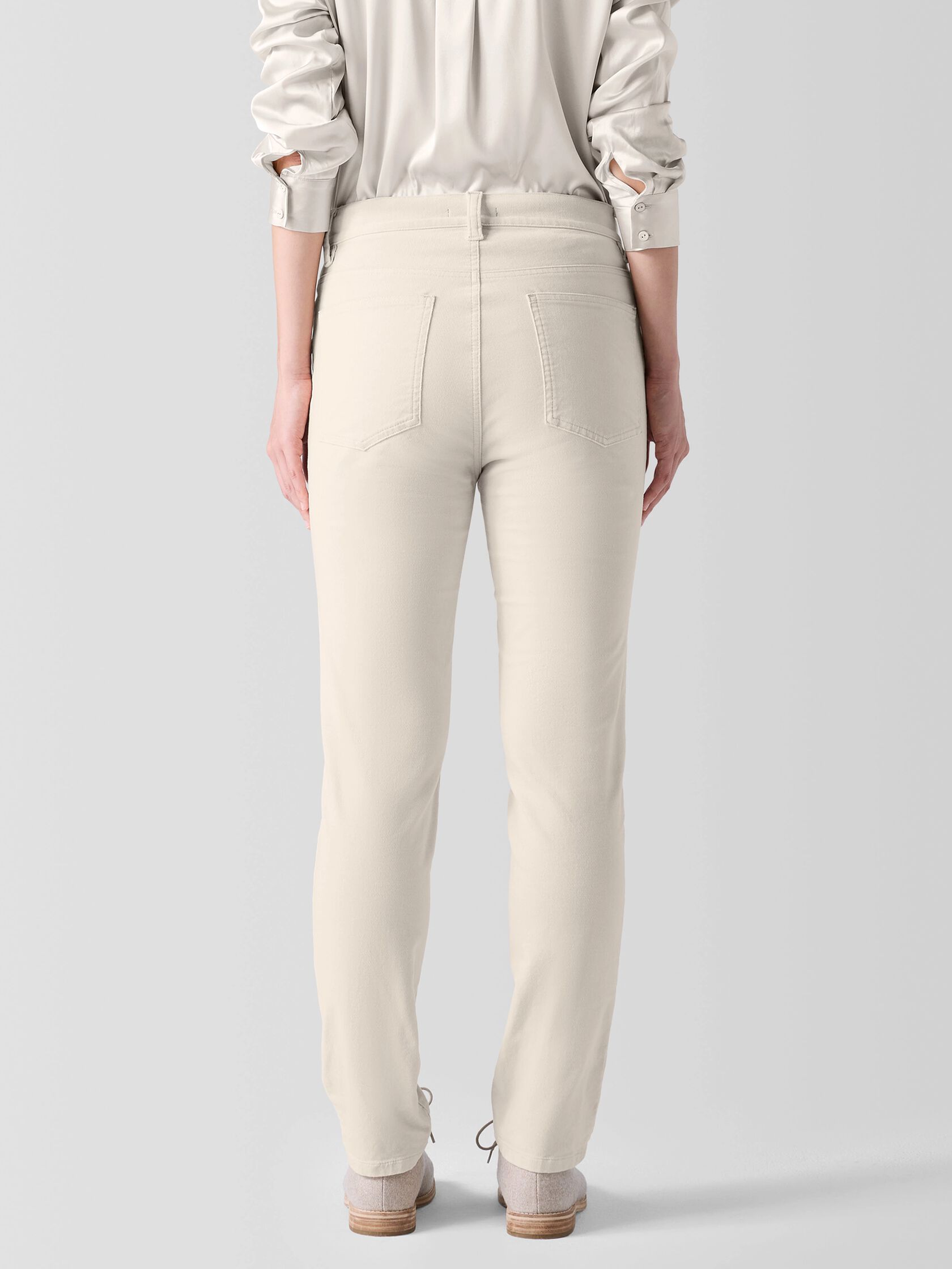 Organic Cotton Stretch Velveteen Pant