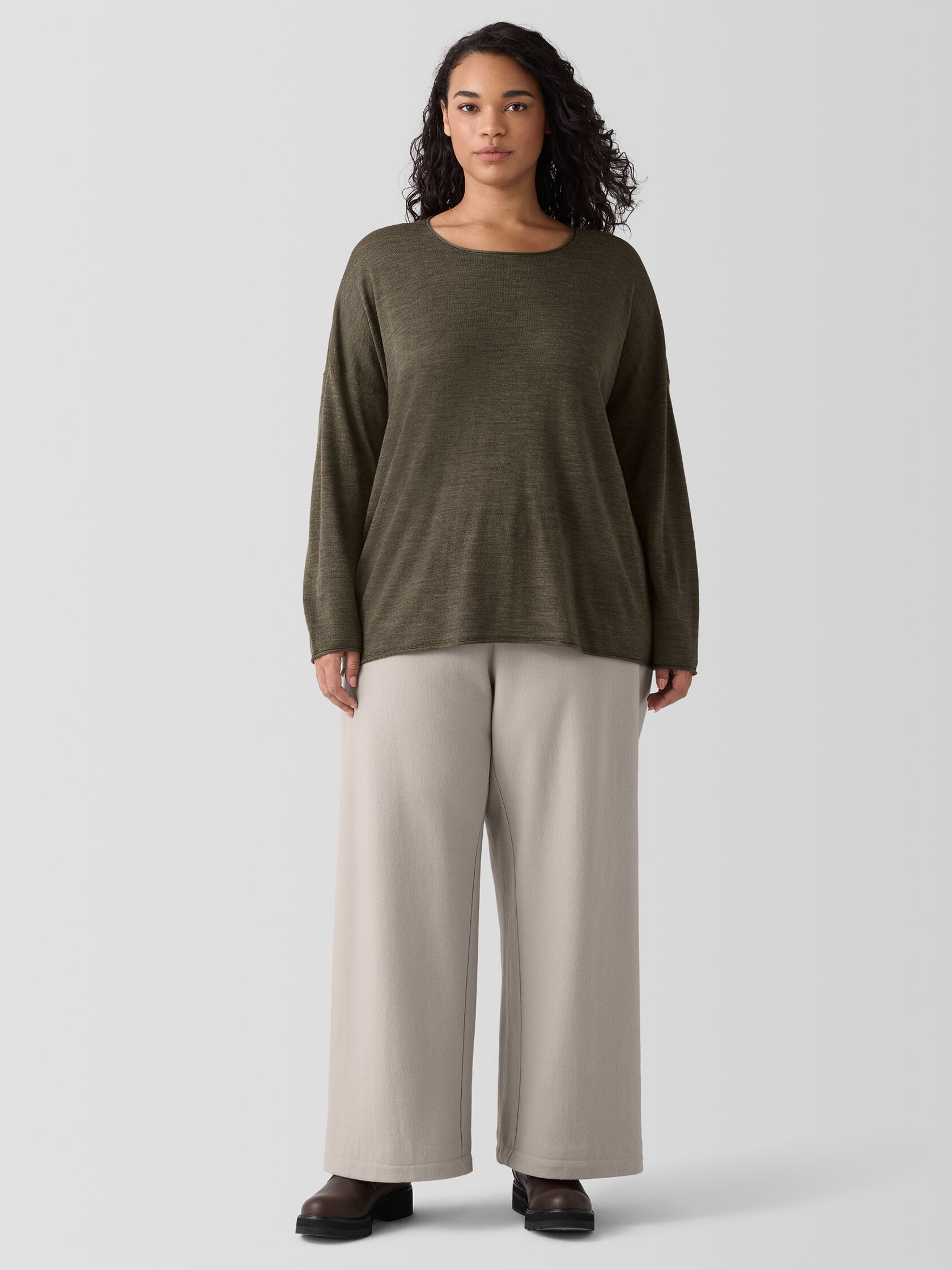 Fine Merino Box-Top in Regenerative Wool