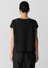 Organic Linen Cotton Square Top