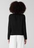 Peruvian Cotton Blend Jewel Neck Top