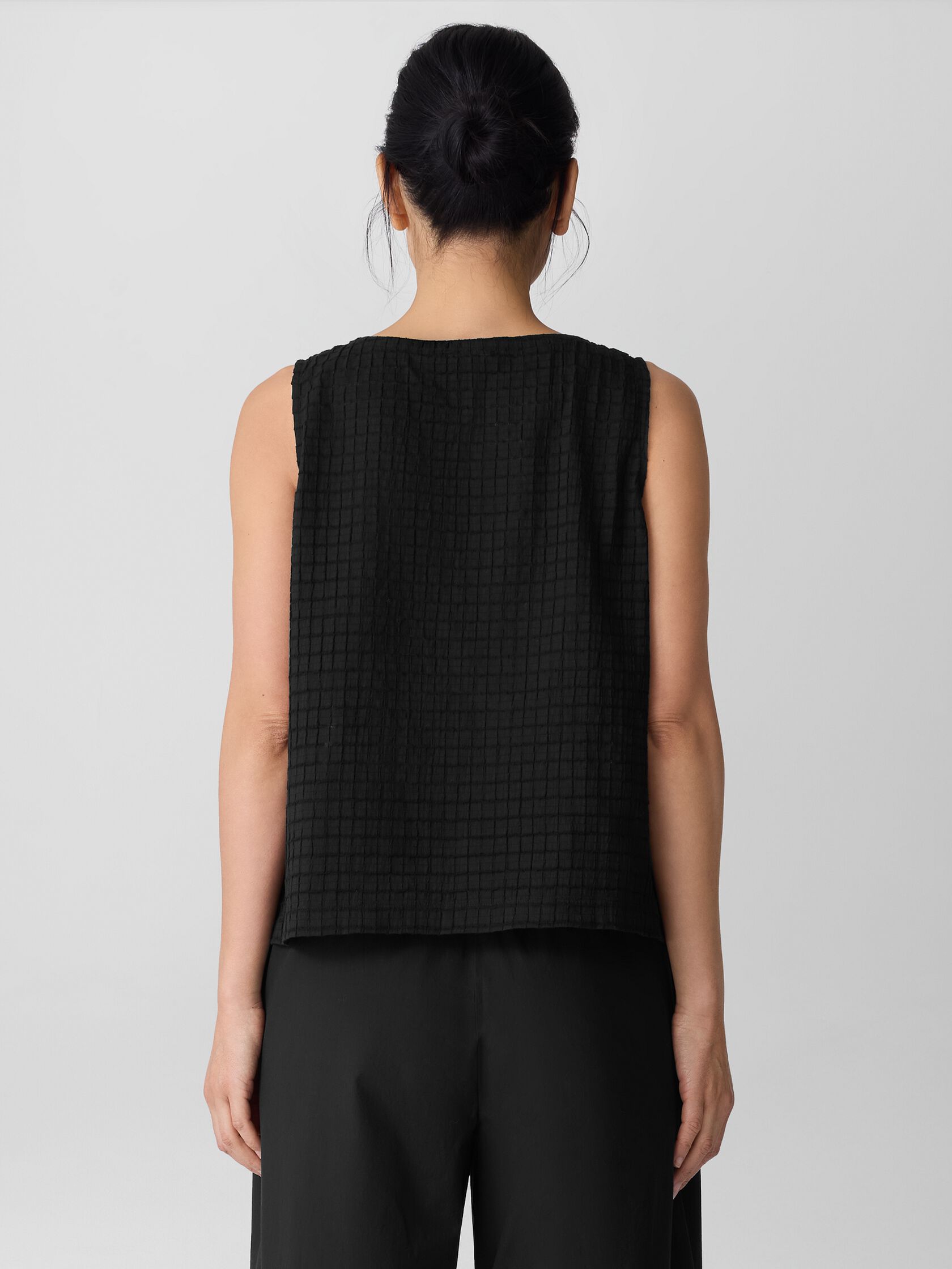 Organic Cotton Voile Box Vest
