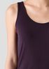 Stretch Silk Jersey Scoop Neck Tank