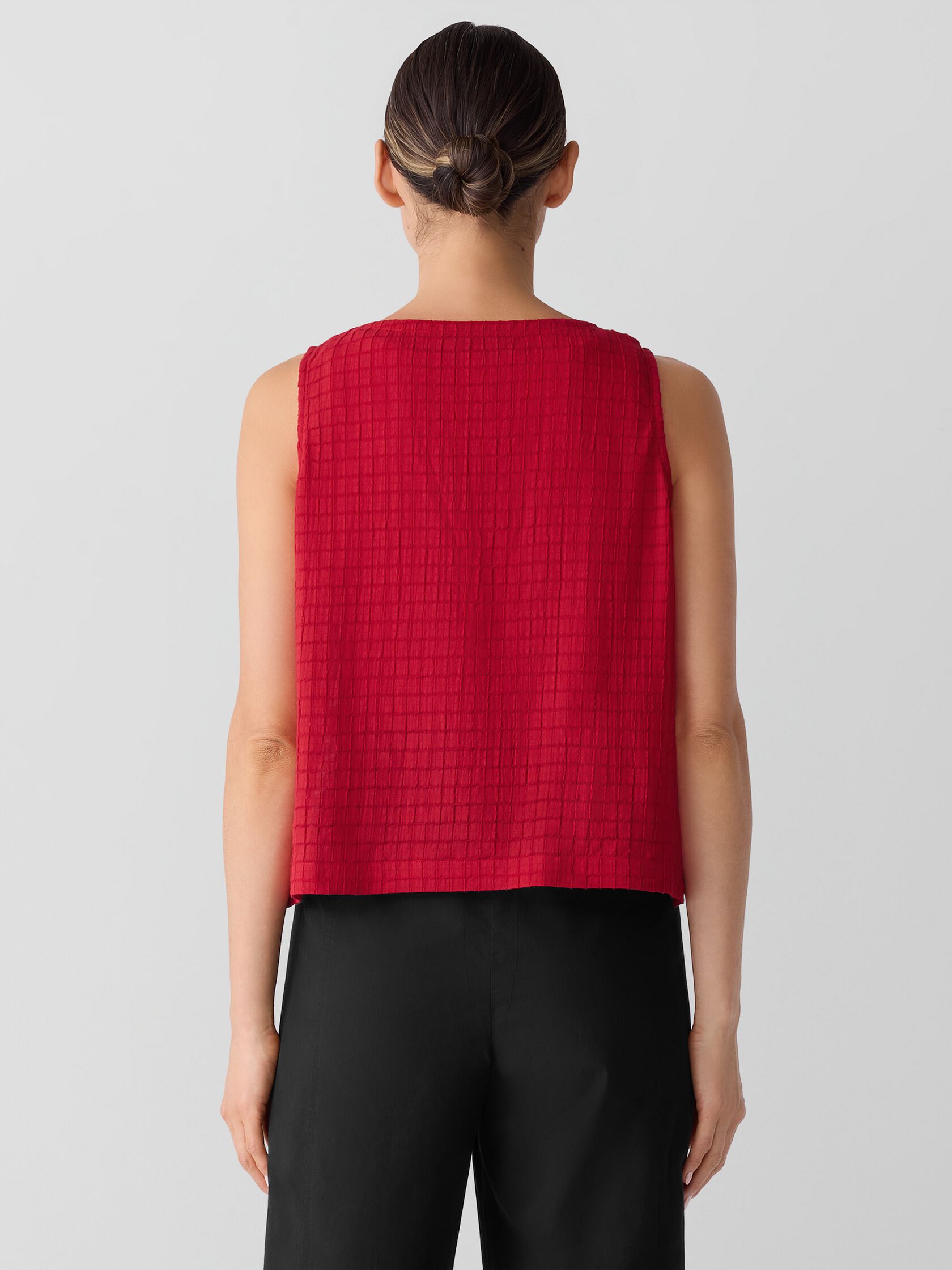 Organic Cotton Voile Box Vest