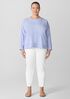 Pima Cotton Stretch Jersey Box-Top