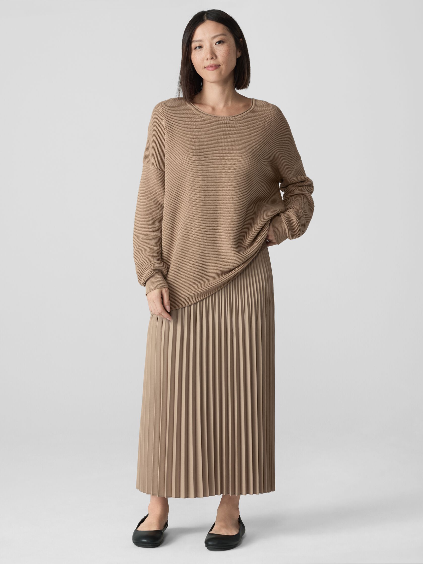 Peruvian Cotton Blend Long Top
