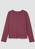 Organic Pima Cotton Jersey Long-Sleeve Tee