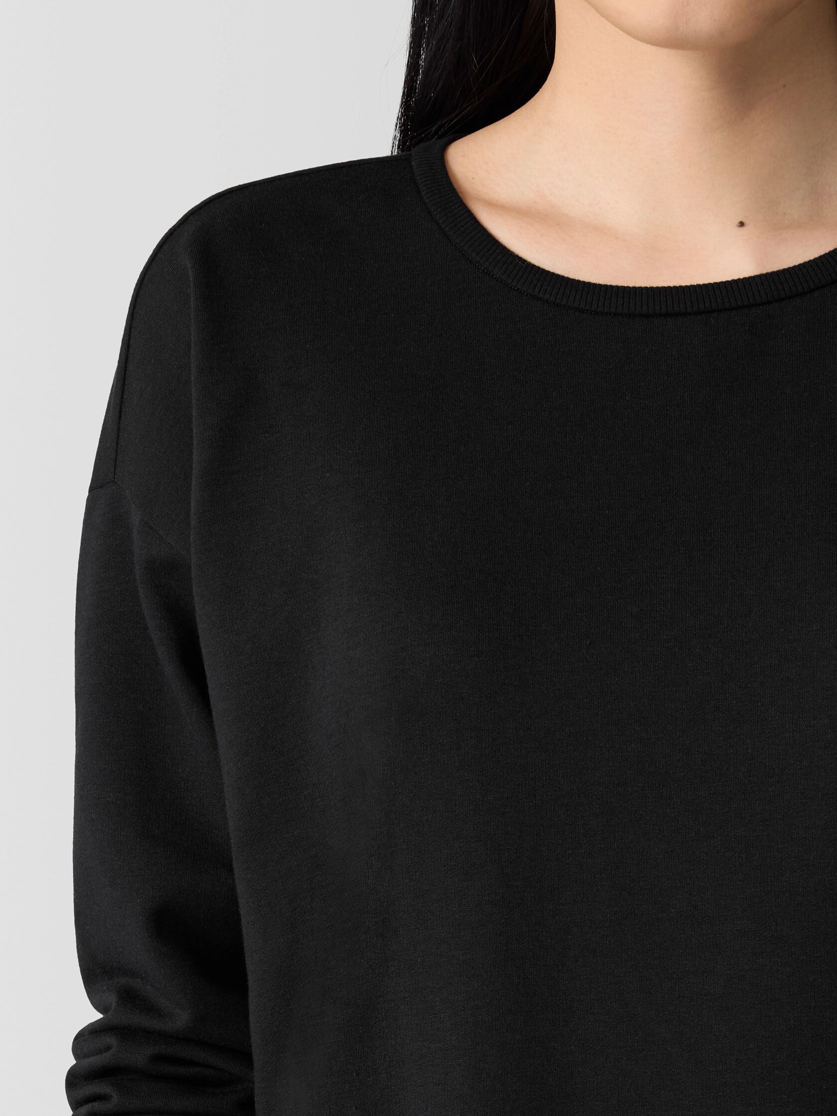Cozy Brushed Terry Hug Box-Top