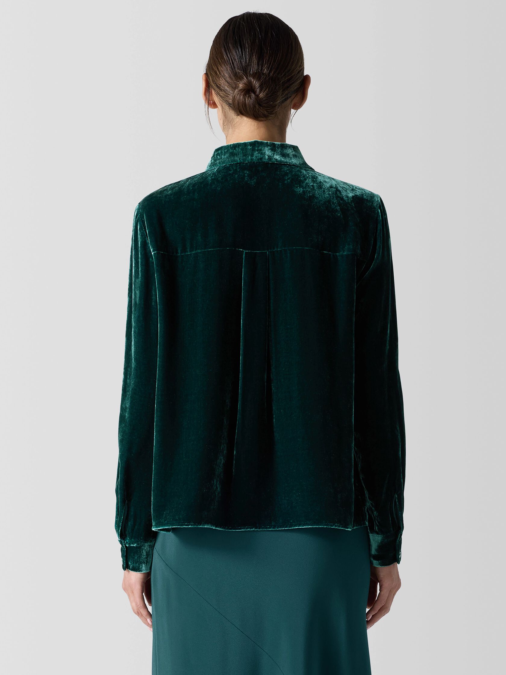 Velvet Classic Collar Shirt