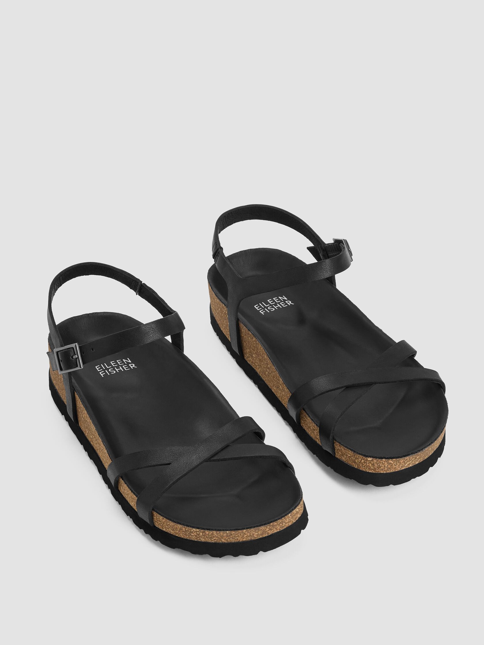 Canby Leather Wedge Sandal