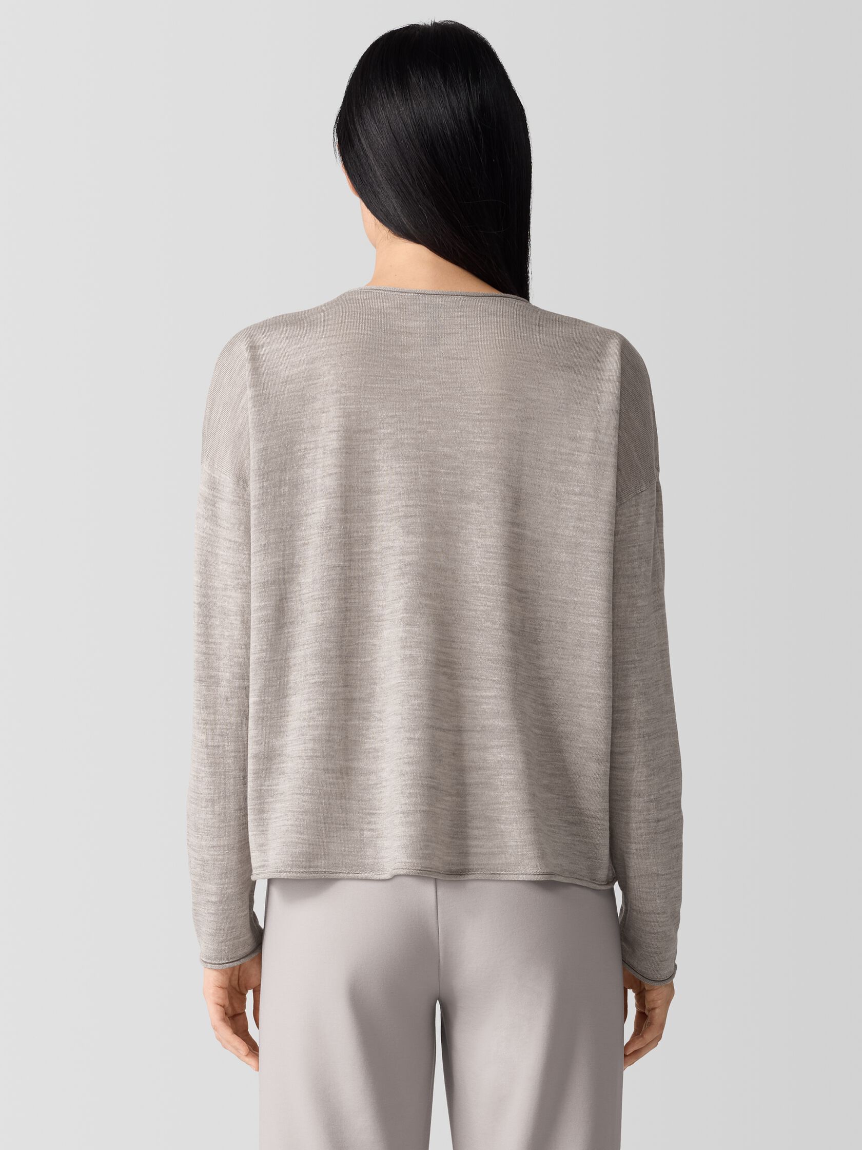 Fine Merino Box-Top in Regenerative Wool