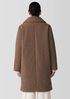 Cozy Recycled Wool Boucle Notch Collar Coat