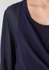Sheer Silk Georgette Tie Jacket