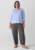 Organic Pima Cotton Jersey 3/4-Sleeve Tee