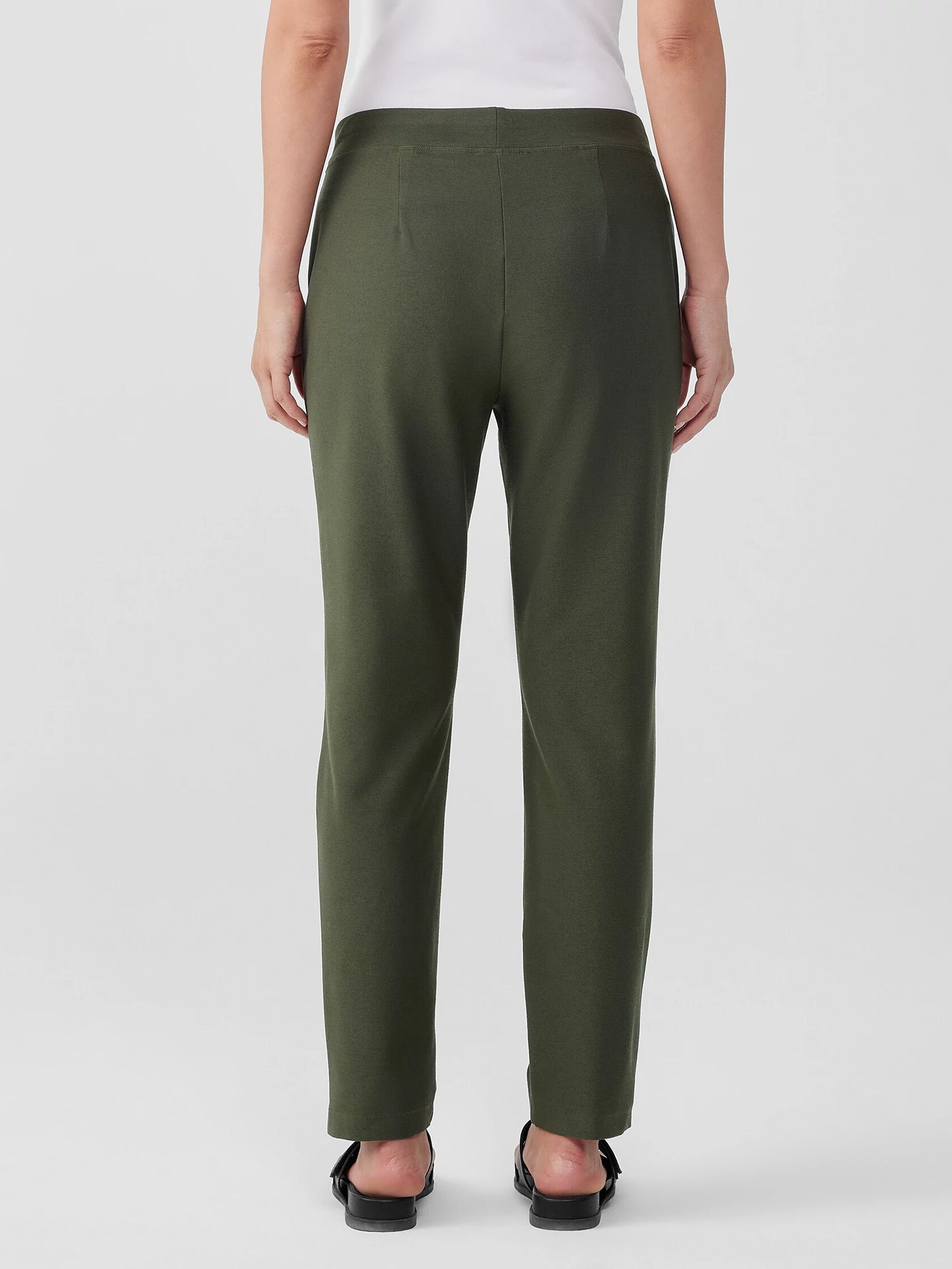 Washable Stretch Crepe Pant