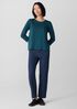 Organic Pima Cotton Jersey Long-Sleeve Tee