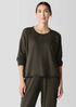 Cozy Brushed Terry Hug Box-Top