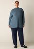 Washable Flex Ponte Straight Pant