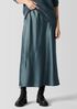 Stretch Silk Charmeuse Bias Skirt