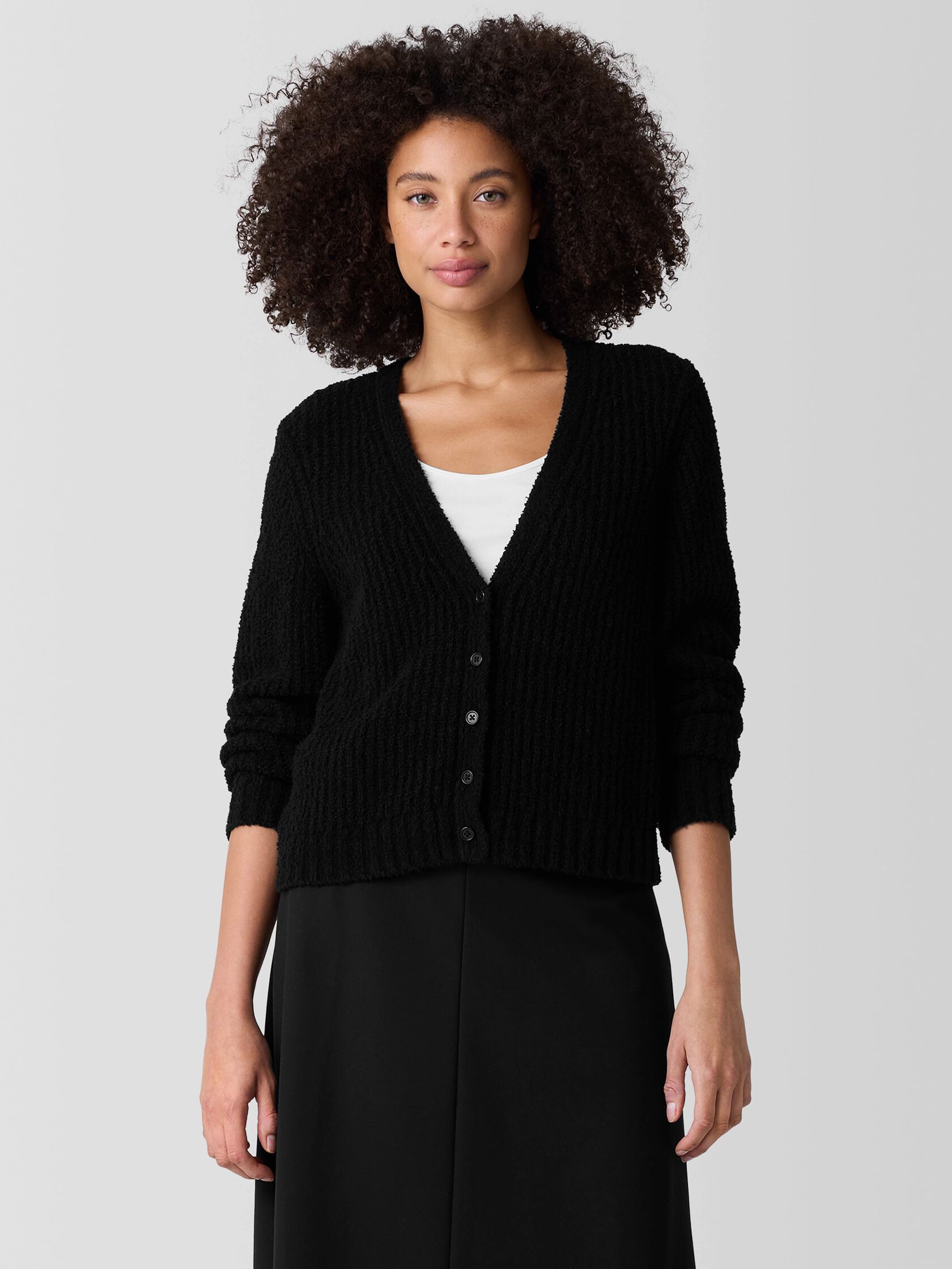 Cotton Fluff Cardigan