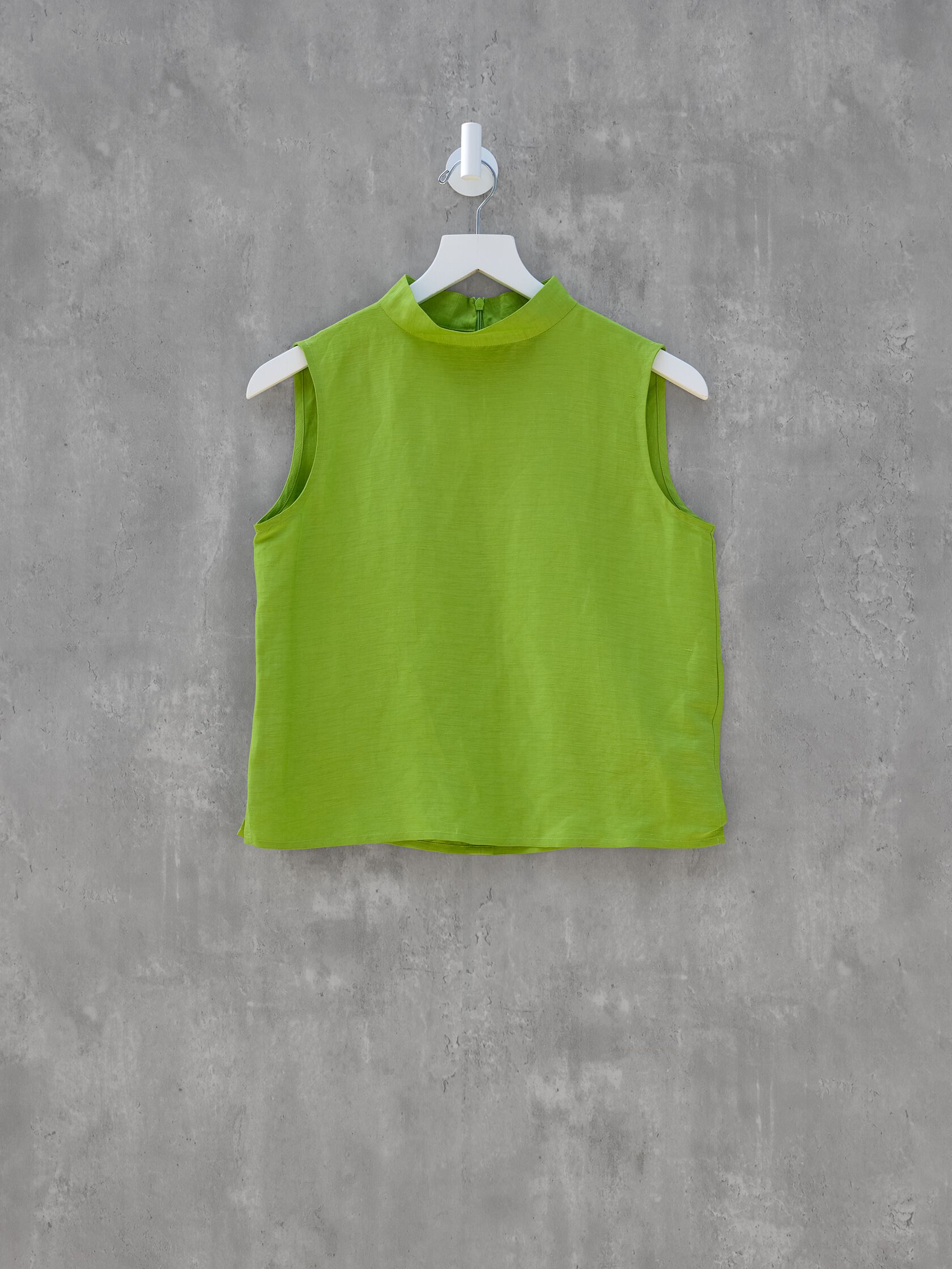 Renew Vintage Linen Silk Blend Top, XS