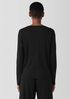 Organic Cotton Interlock Henley Sleep Top