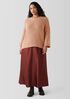 Stretch Silk Charmeuse Bias Skirt