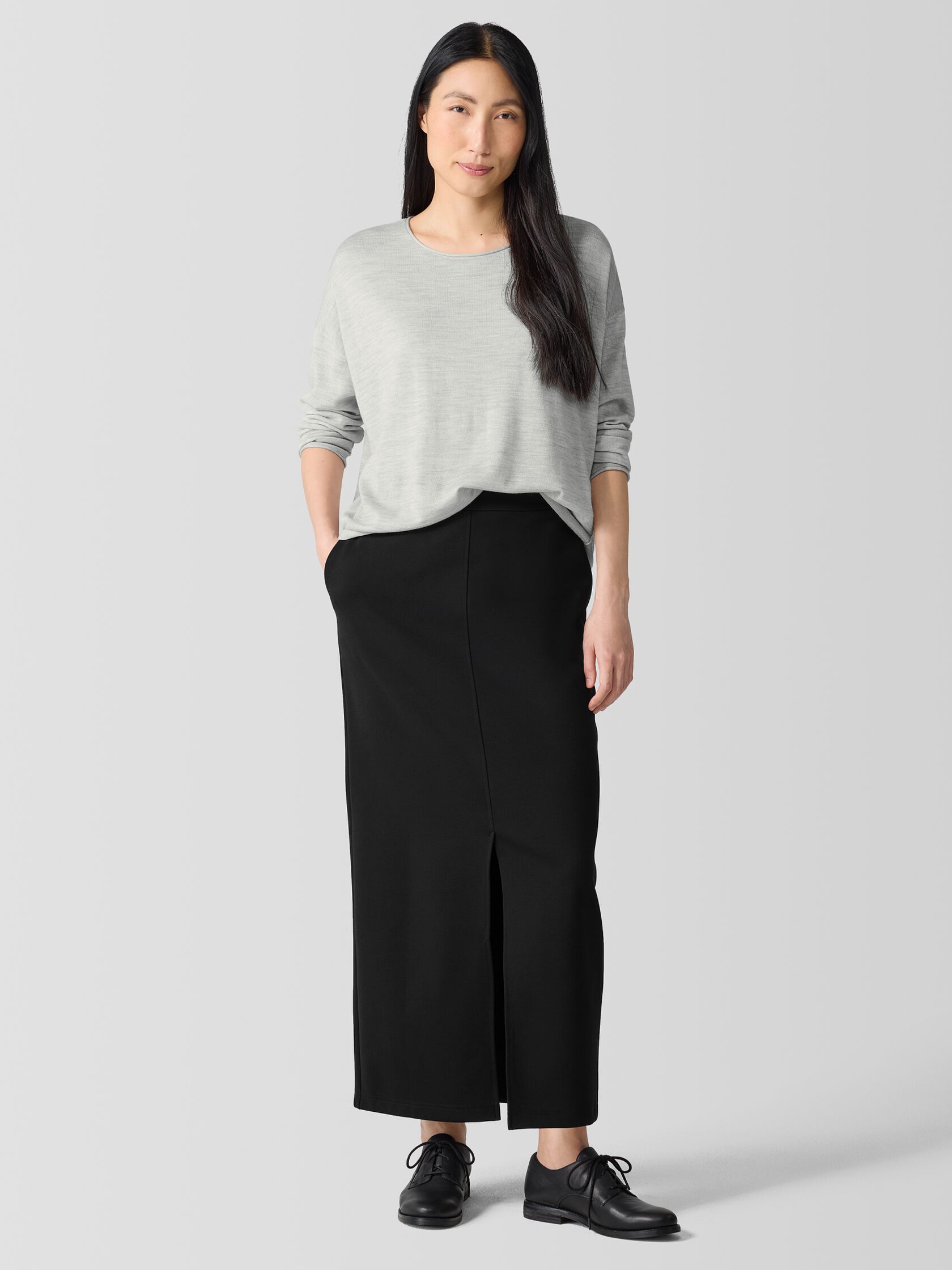 Fine Merino Box-Top in Regenerative Wool