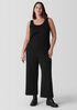 Organic Cotton Stretch Rib Scoop Neck Tank