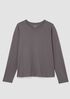 Organic Pima Cotton Jersey Long-Sleeve Tee
