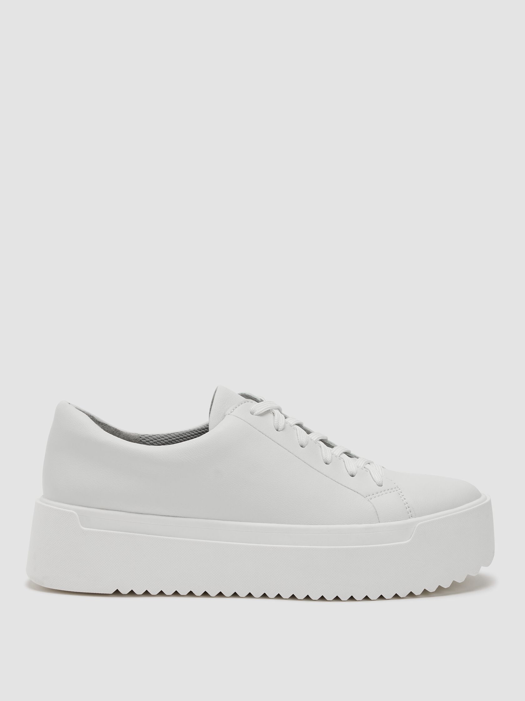 Monde Leather Platform Sneaker