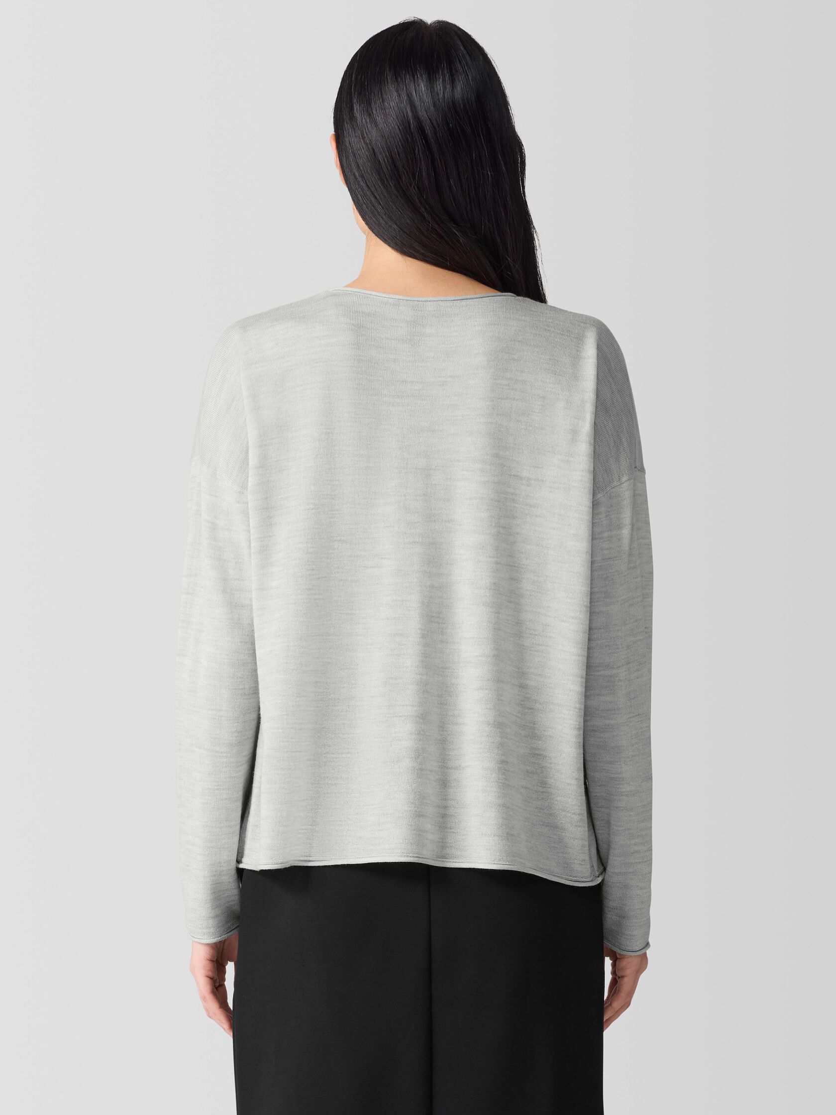 Fine Merino Box-Top in Regenerative Wool