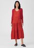 Organic Linen Cotton Airy Tuck Cropped Cardigan