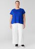 Organic Linen Jersey Crew Neck Tee