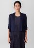 Organic Linen Cotton Cropped Cardigan