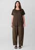 Organic Linen Jersey Crew Neck Tee