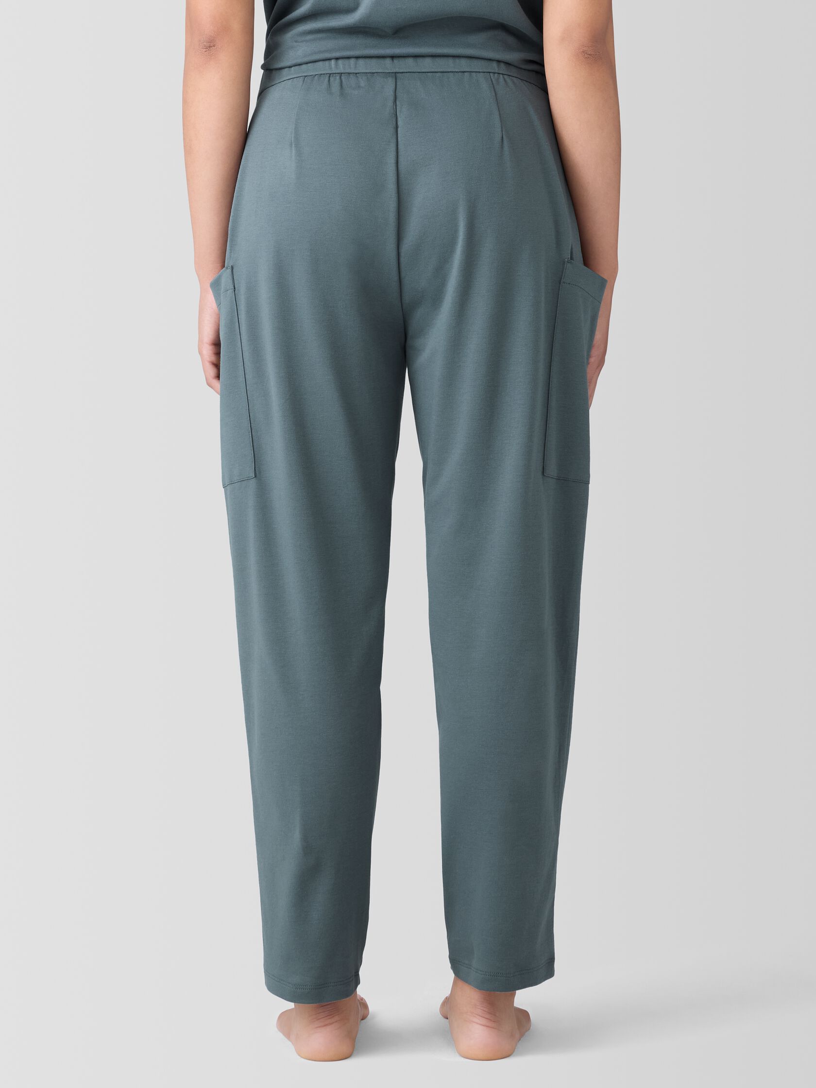 Organic Cotton Interlock Slouchy Sleep Pant