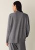 Cozy Brushed Terry Hug Mock Neck Top