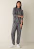 Cozy Brushed Terry Hug Mock Neck Top