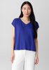 Organic Linen Jersey V-Neck Tee